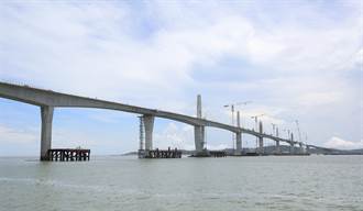 金門大橋工程進度98％ 10月可望通車