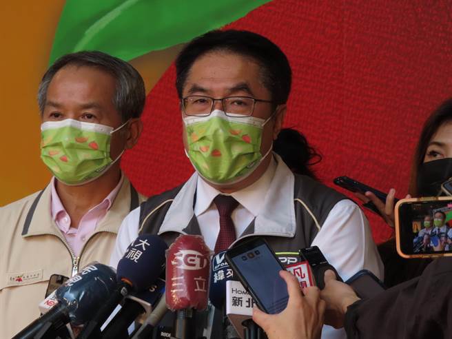 猴痘境外移入 黄伟哲：全力阻止本土案例出现。（叶德正摄）