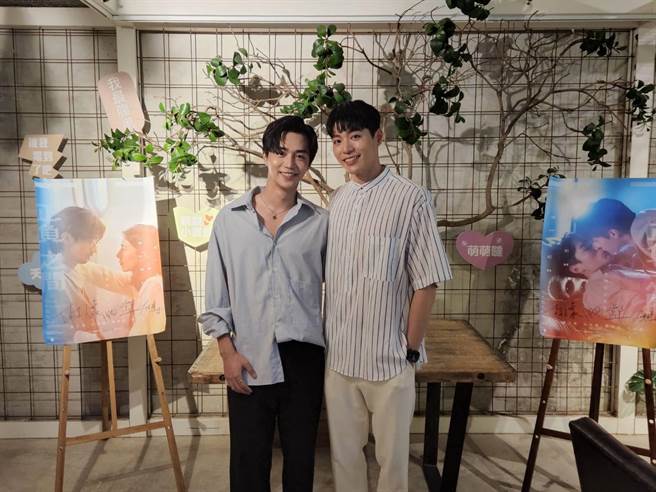 「鄭傅CP」林上豪、石承鎬感謝粉絲支持。（CATCHPLAY＋提供）