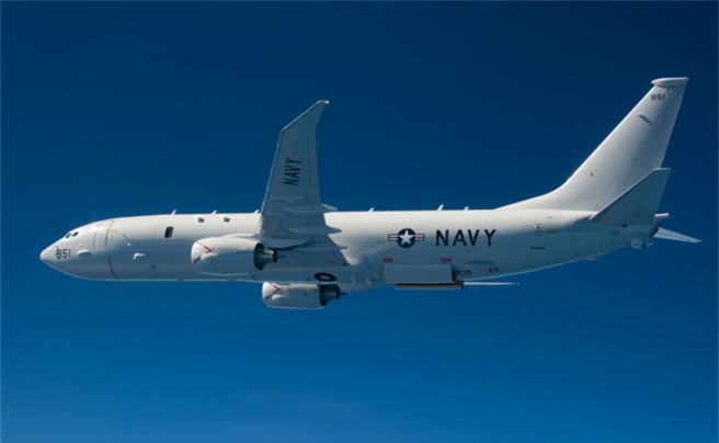 美军P-8A反潜巡逻机。 （ 环球网资料照）