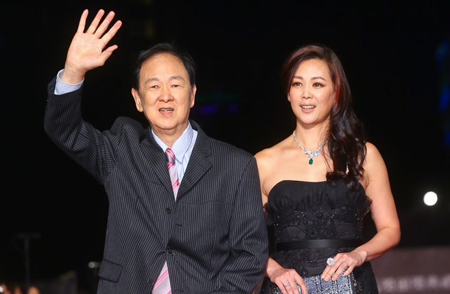 王馨平曾陪王羽一同參加金馬獎。（圖／中時資料照片）