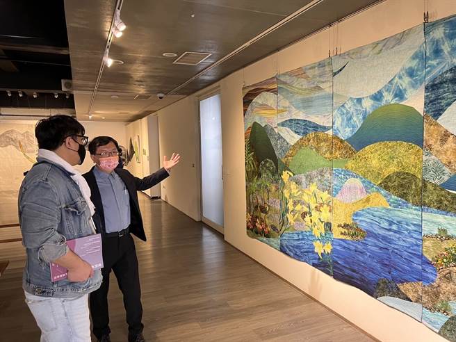 愛與希望2022世界女藝匯流藝術祭分別在台東美學館、美術館及史前館展出上百件作品。（蔡旻妤攝）