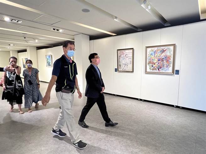 愛與希望2022世界女藝匯流藝術祭分別在台東美學館、美術館及史前館展出上百件作品。（蔡旻妤攝）