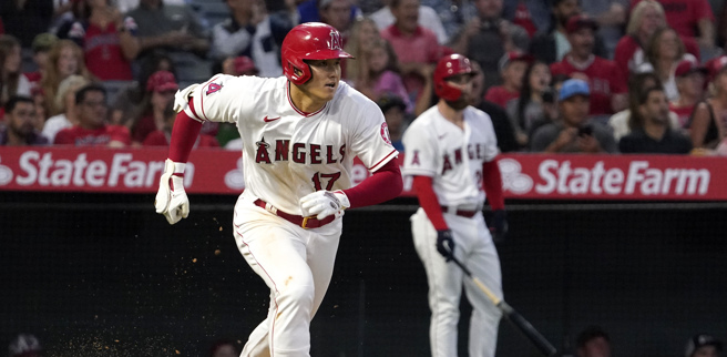 大谷翔平此战3打数1安打有1分打点(美联社)