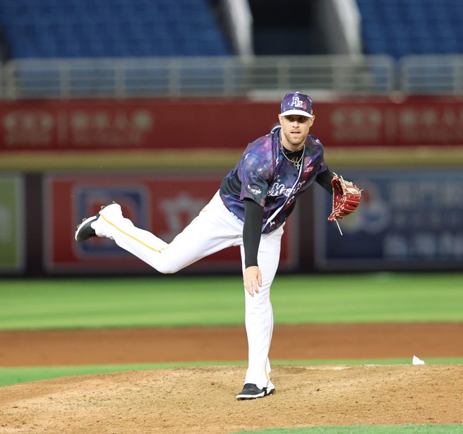 乐天桃猿终结者豪劲。（资料照，乐天桃猿提供）