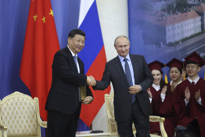 美国教授表示，普丁和习近平不应将民主世界的意见分歧视为「软弱」。（示意图／中央社）