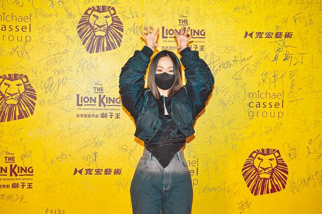 陳芳語昨欣賞《獅子王》重溫兒時回憶。（寬宏藝術提供）