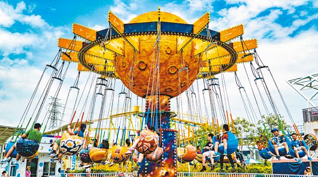 台北儿童新乐园中有多达13项大型游乐设施。（Klook提供）