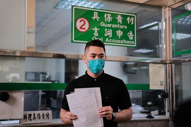 民眾党陈世轩状告卓冠廷教唆泄密 卓反击将採取法律行动。（陈世轩提供）