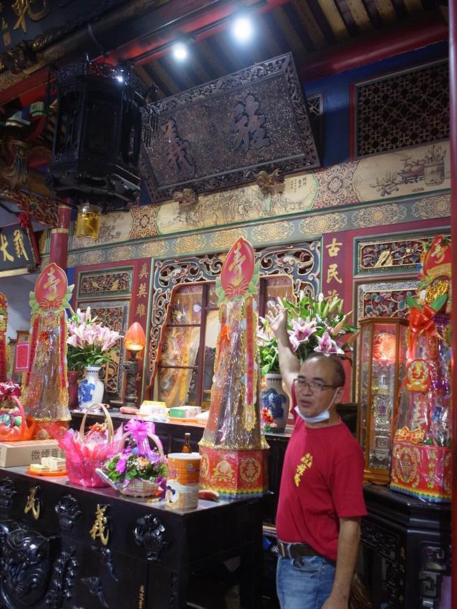 云林县北港镇义民庙为宣扬义民文化，向文化部申请无形文化资产审核。（张朝欣摄）