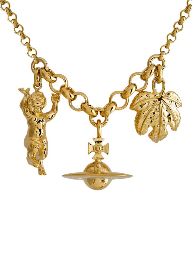 Vivienne Westwood ANGLO 系列項鍊，9800元。（Vivienne Westwood提供）