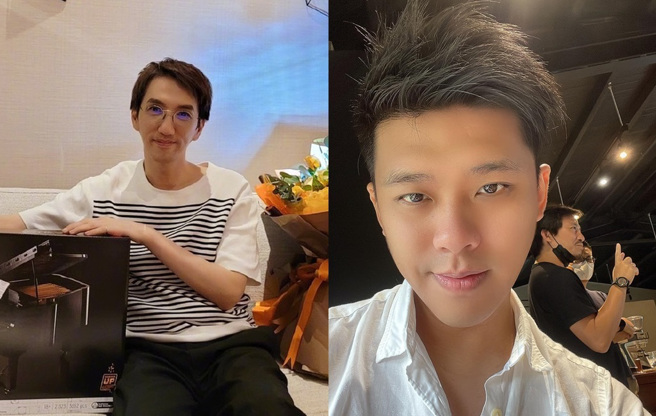 葛斯齊爆料林志炫染過暗病。（圖／微博@林志炫；FB@葛斯齊）