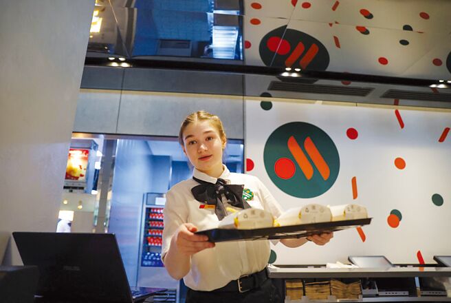 俄版麦当劳开张图╱路透