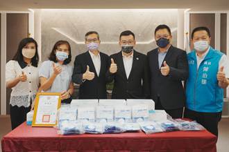 攜手防疫 新竹市議會捐贈防疫物資予榮民服務處