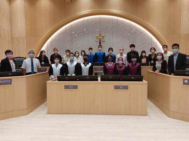 士林地院今年第2度国民法官模拟法庭，判决被告无期徒刑与原审法官结果相同。（士林地院提供）
