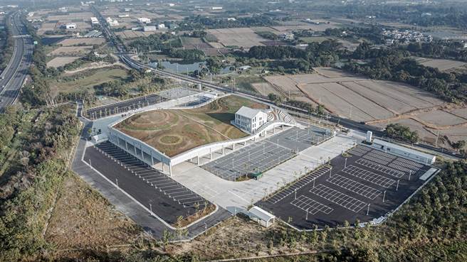 新建的台南市新化果菜市场预定10月试营运。（农业局提供／洪荣志台南传真）