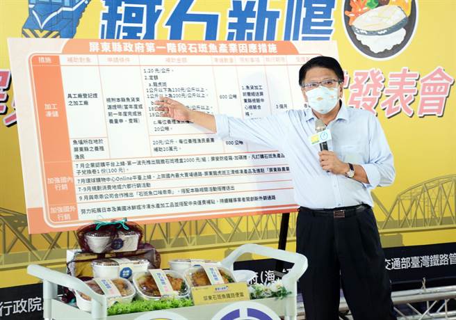 為石斑轟中央？潘孟安否認稱：都是在溝通。(林和生攝)