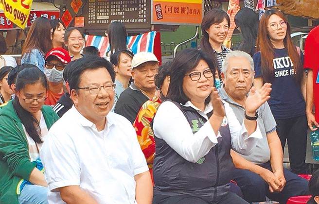 3年前民進黨立委黨內民調，李俊俋落後王美惠。（本報資料照片）