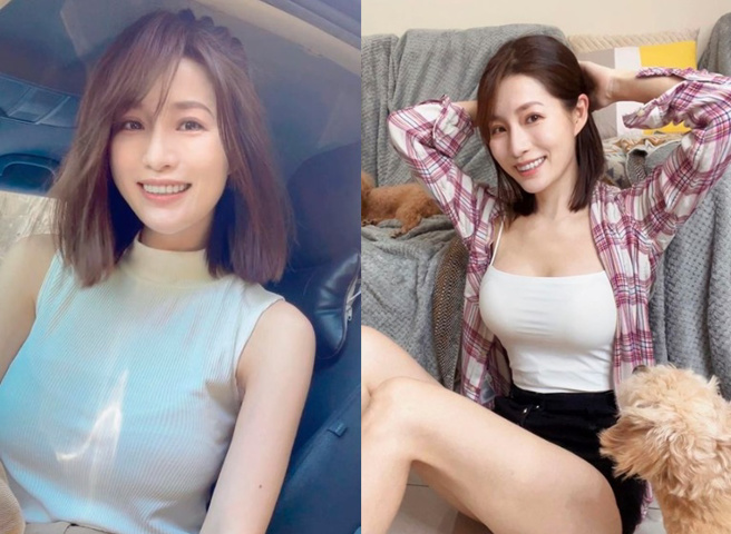 采臻原本是「钓鱼系女神」，因明星脸搭上热潮成了「凶版王心凌」。（图／取自采臻IG）