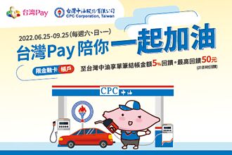台灣Pay抗通膨 加油、購物大優惠