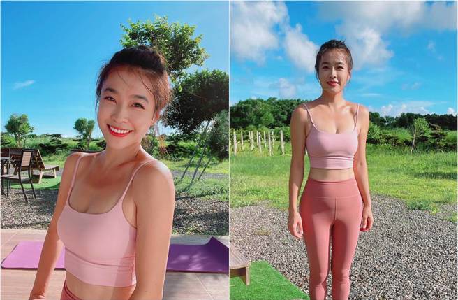 小娴健美身材相当不科学。 （图／取材自小娴 （黄瑜娴）脸书）