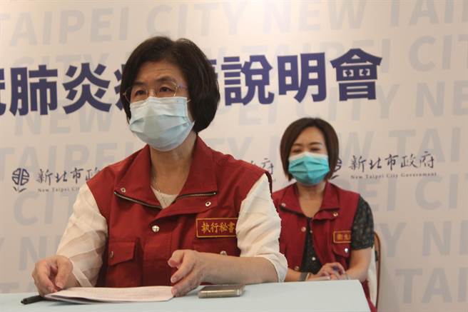 新北市衛生局長陳潤秋回應「只要收到中央來函就會依中央要求盡快回覆。」（陳慰慈攝）
