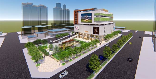 台中市北屯區人口數持續增加，為提前部署、解決停車問題，交通局規畫在崇德路、山西路口的仁和公園闢建停車場。(交通局提供／林欣儀台中傳真)