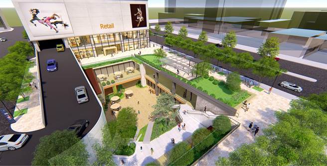 台中市北屯區人口數持續增加，為提前部署、解決停車問題，交通局規畫在崇德路、山西路口的仁和公園闢建停車場。(交通局提供／林欣儀台中傳真)