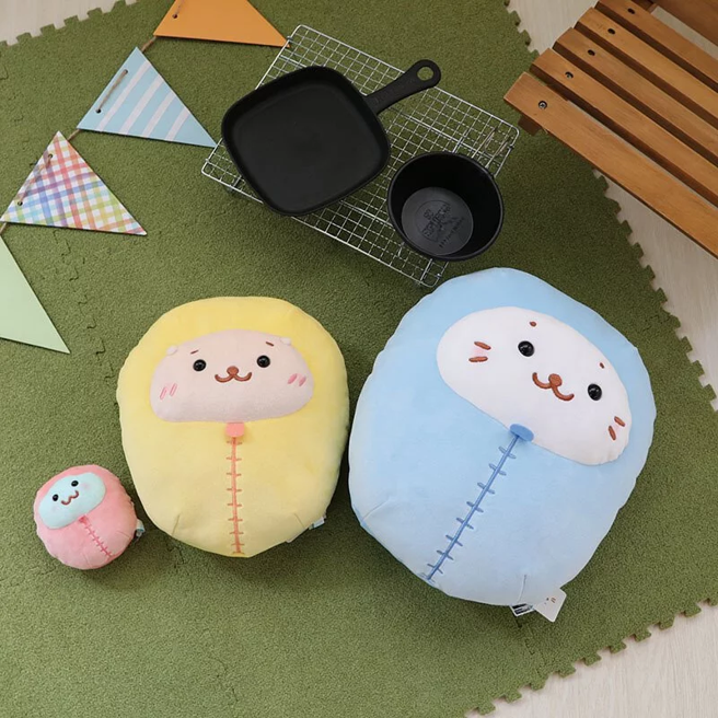 新光三越信义A11推出「Sirotan海豹小白」可爱周边商品。（新光三越提供）