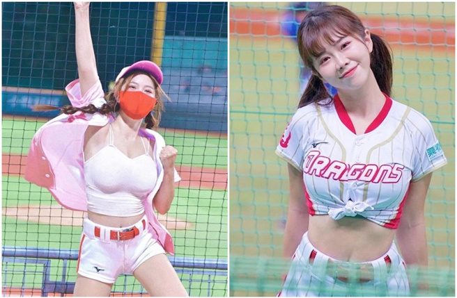 味全龙啦啦队小龙女成员「赖可LIKE」。(kawai_1023 IG)