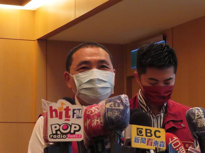 7月電價調漲 侯友宜：政府能源政策要有長遠規畫。（葉德正攝）