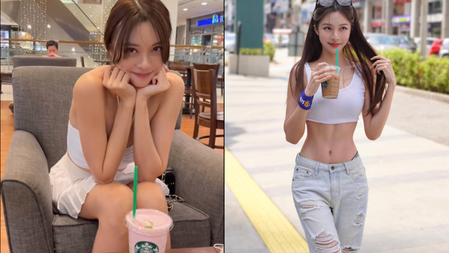 李元玲穿着夏日服装，火辣露出身体小麦色肌肤。(图/李元玲 IG)