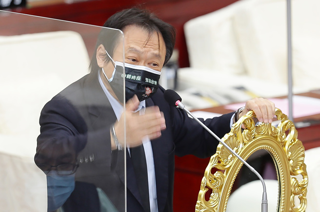 北市议员王世坚。（资料照/季志翔摄）