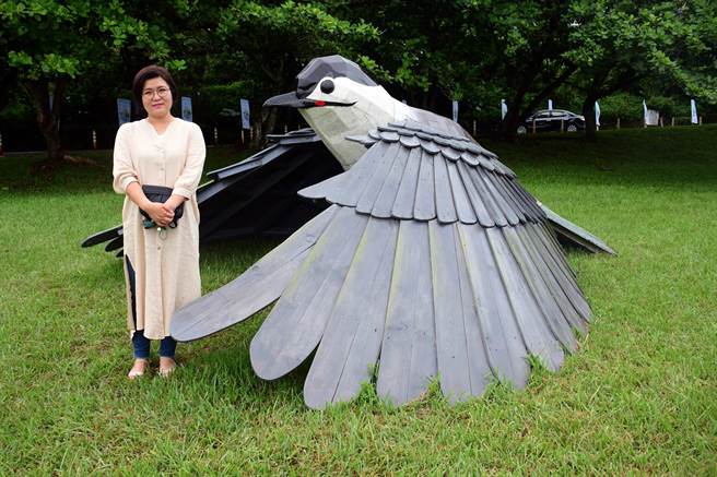 「漂鸟197纵谷大地艺术季」登场，10件作品等待旅人寻访。（庄哲权摄）