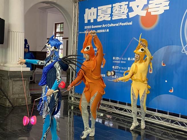 2022新竹市仲夏藝文季將於7月9日至9月3日登場，今年有包括優人神鼓等7個團體、連續7個周末帶來7場次經典鉅作。（陳育賢攝）