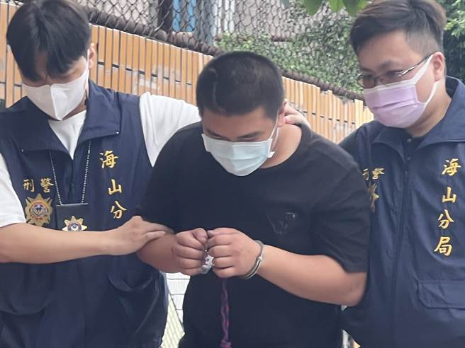 當鋪潘姓男子下午落網。（王揚傑攝）