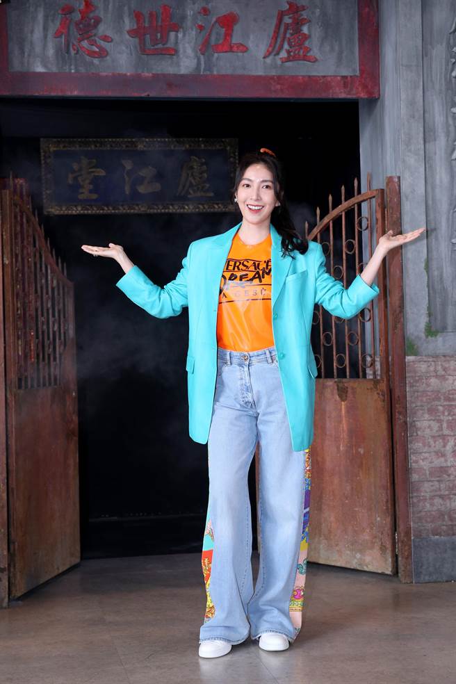 楊謹華自曝很膽小。（黃世麒攝）