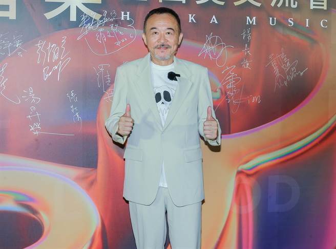 黃連煜以《滅人山》專輯入圍金曲獎7項大獎。（粘耿豪攝）