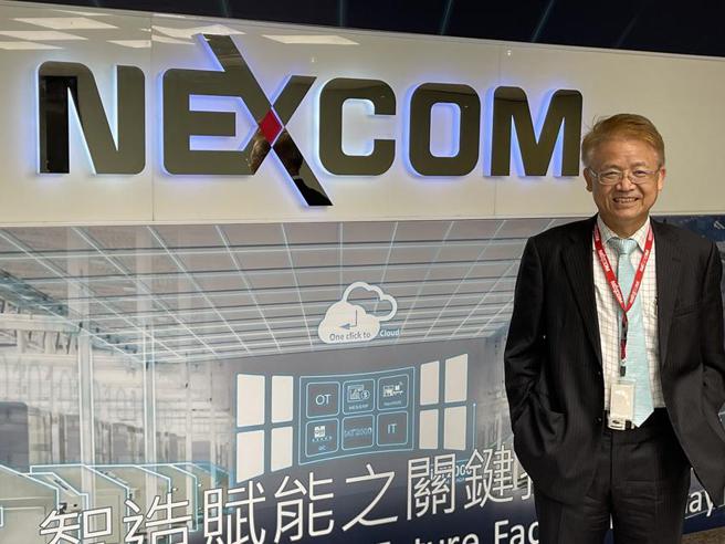 （新汉董事长林茂昌看好工业电脑族群将迎来3～5年的产业好光景。图／陈昱光）