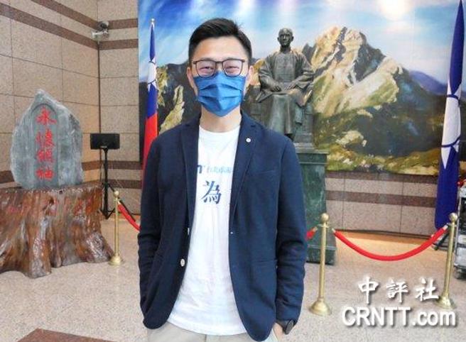 詹為元接受中評社訪問。（圖／中評社）