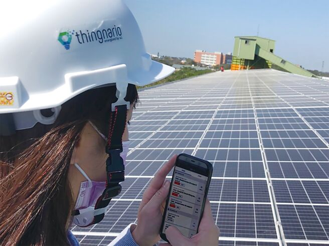 慧景科技副總詹前鋒表示，台灣光電占比迅速提升，案場勢必需要使用監控系統維運，避免發電損失。圖／慧景科技提供