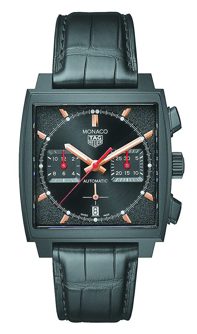 TAG Heuer Monaco Special Edition特别版计时腕表，26万9200元。（TAG Heuer提供）