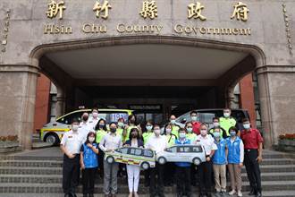 提升在地救護能量 三陽捐贈竹縣救護車及醫療巡迴車
