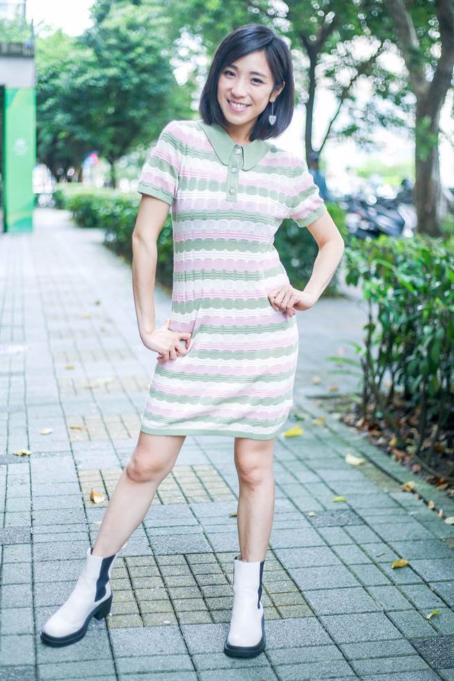 梁舒涵休息充电半年，外型更亮眼。（粘耿豪摄）