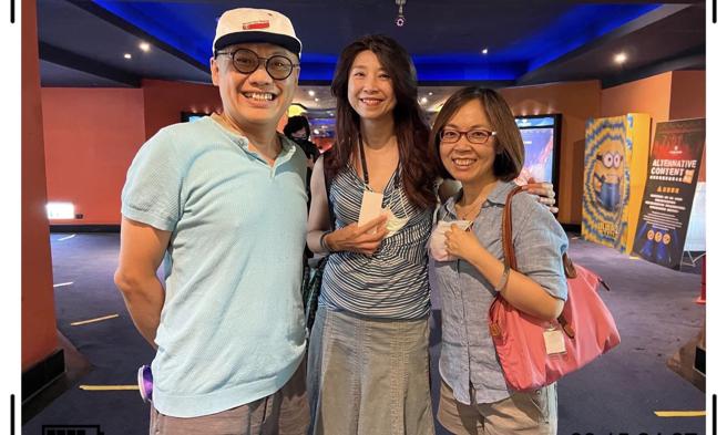 藺奕》我們這個世代就是要看電影啊！照片來源：作者提供。