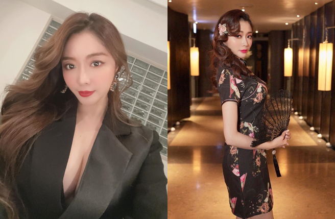 成语荞先前台剧《三只小猪的逆袭》里饰演「最强小三」，获得许多网友关注。（图／成语荞facebook）