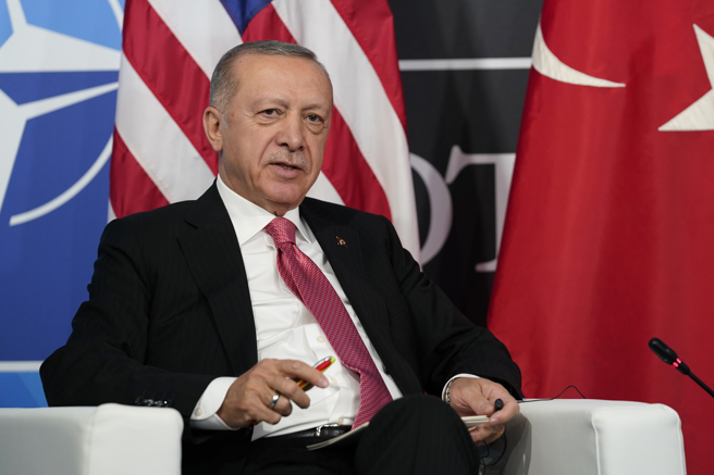 土耳其总统艾尔多安（Recep Tayyip Erdogan）（图/美联社）