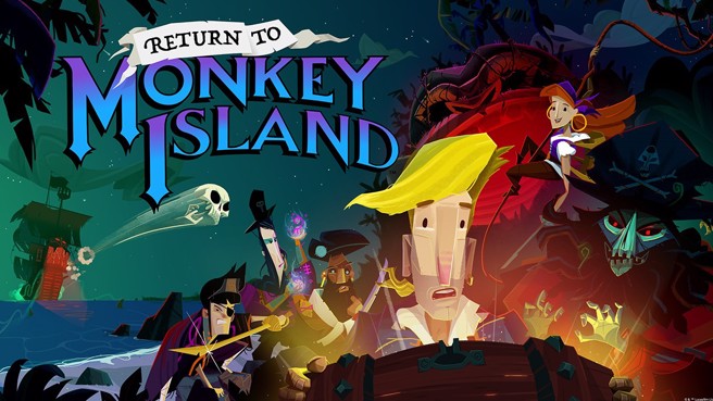 猴島小英雄系列新作《重返猴島 Return to Monkey Island》實玩影片於任天堂直面會中首度公開。
