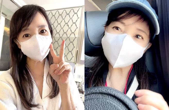 陳美齡透露日前從日本回到香港陪伴家人。（圖／翻攝自陳美齡Agnes微博）