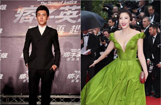 张雨绮（右）、林更新接连被酸顏值崩坏。（图／本报系资料照片）